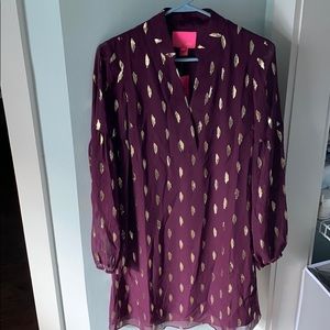 Lily Pulitzer Shea Silk Shift Dress